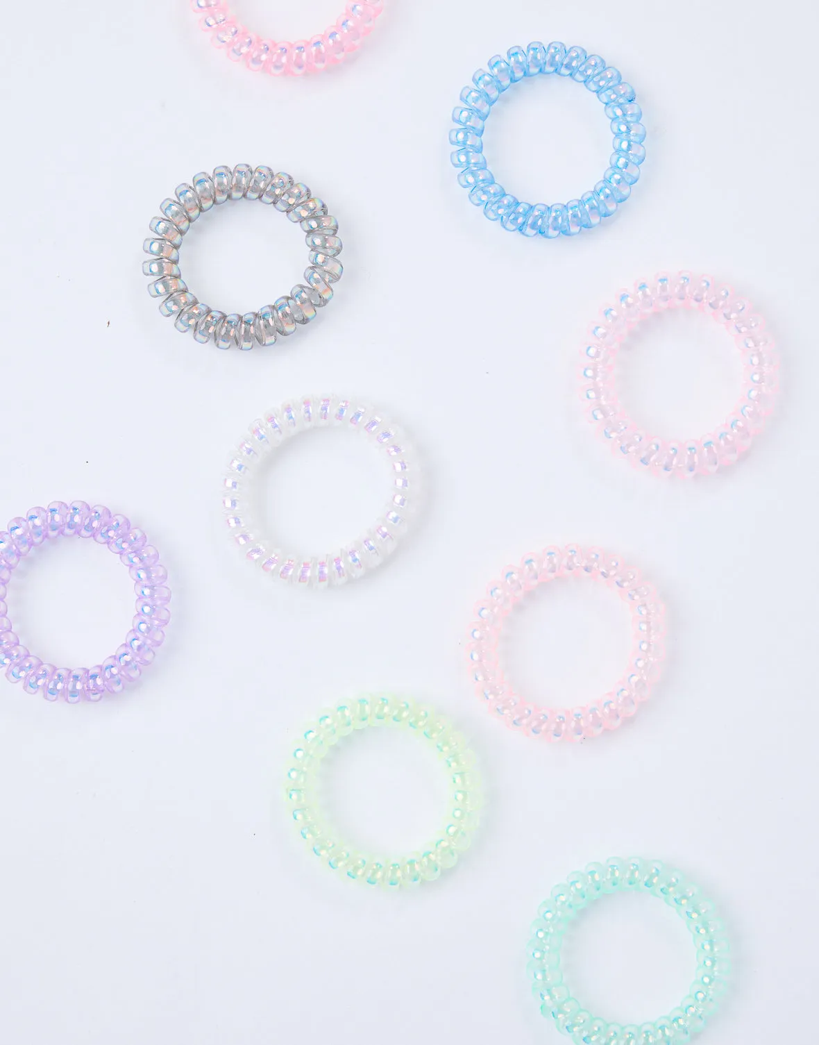 Spiral Hair Ties Set