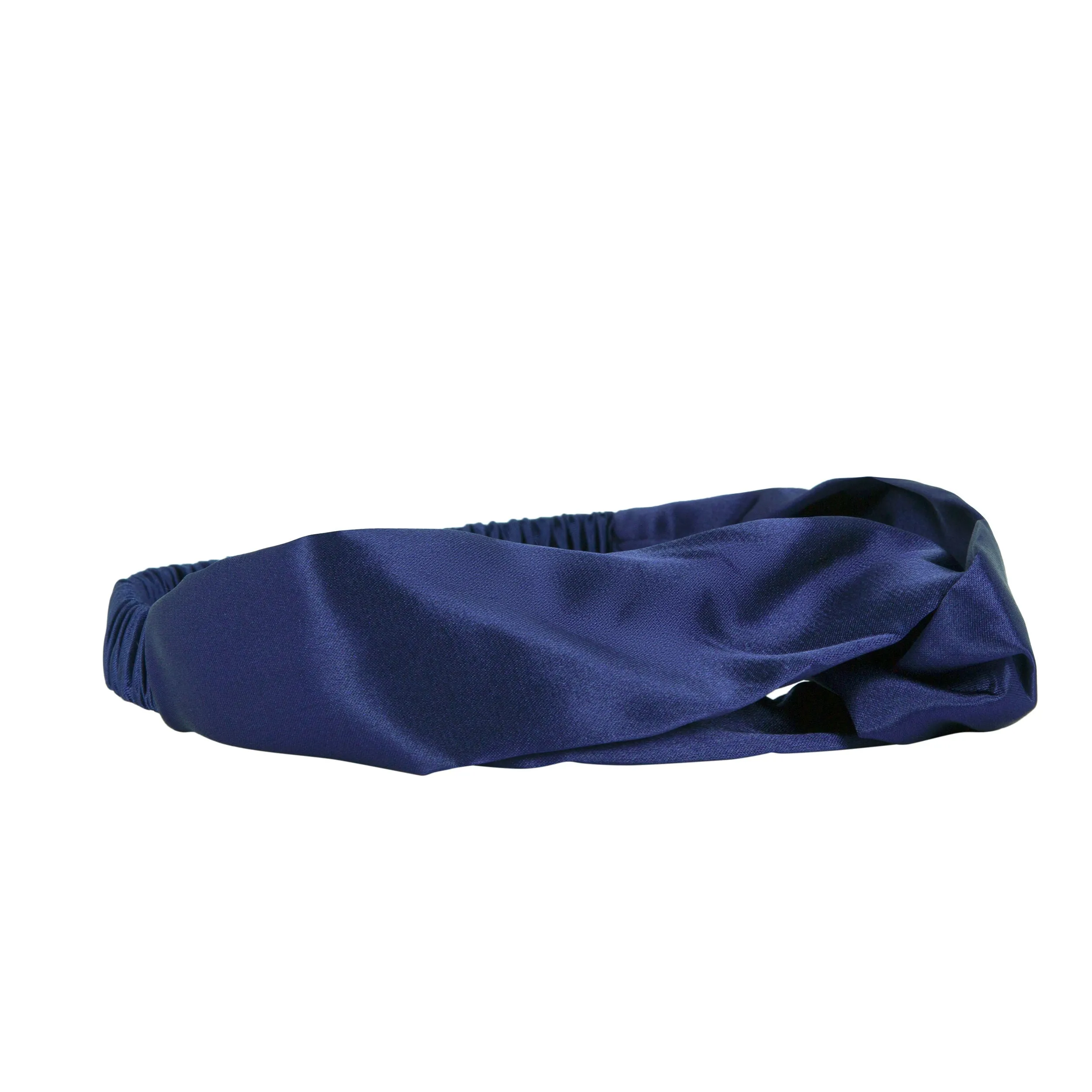 SQ Silky Dream Headbands - Blueberry Silk - Navy Blue