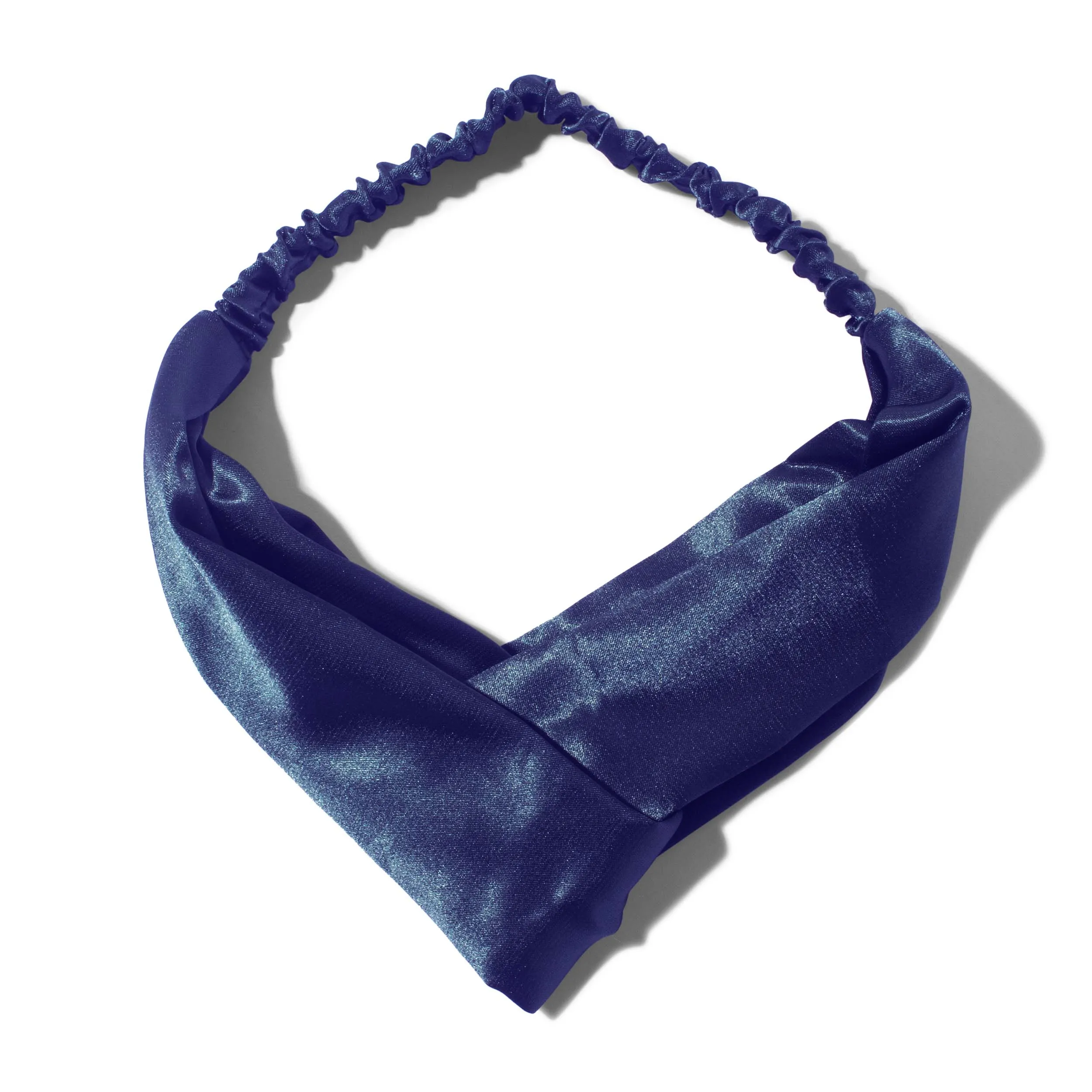 SQ Silky Dream Headbands - Blueberry Silk - Navy Blue