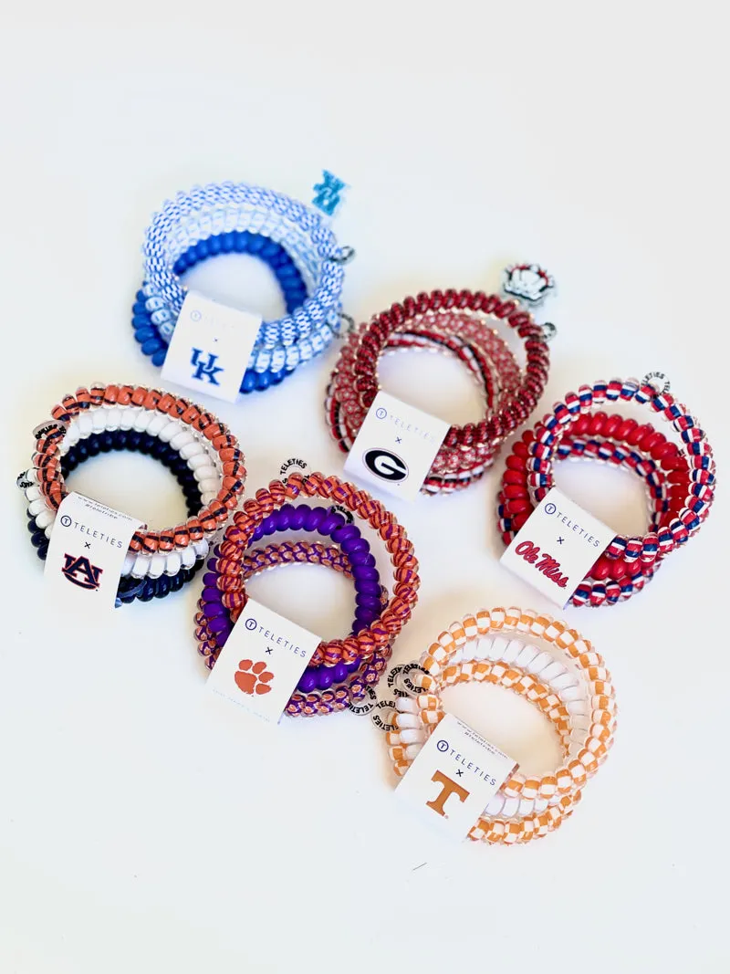 Teleties Spiral Hair Ties - Auburn