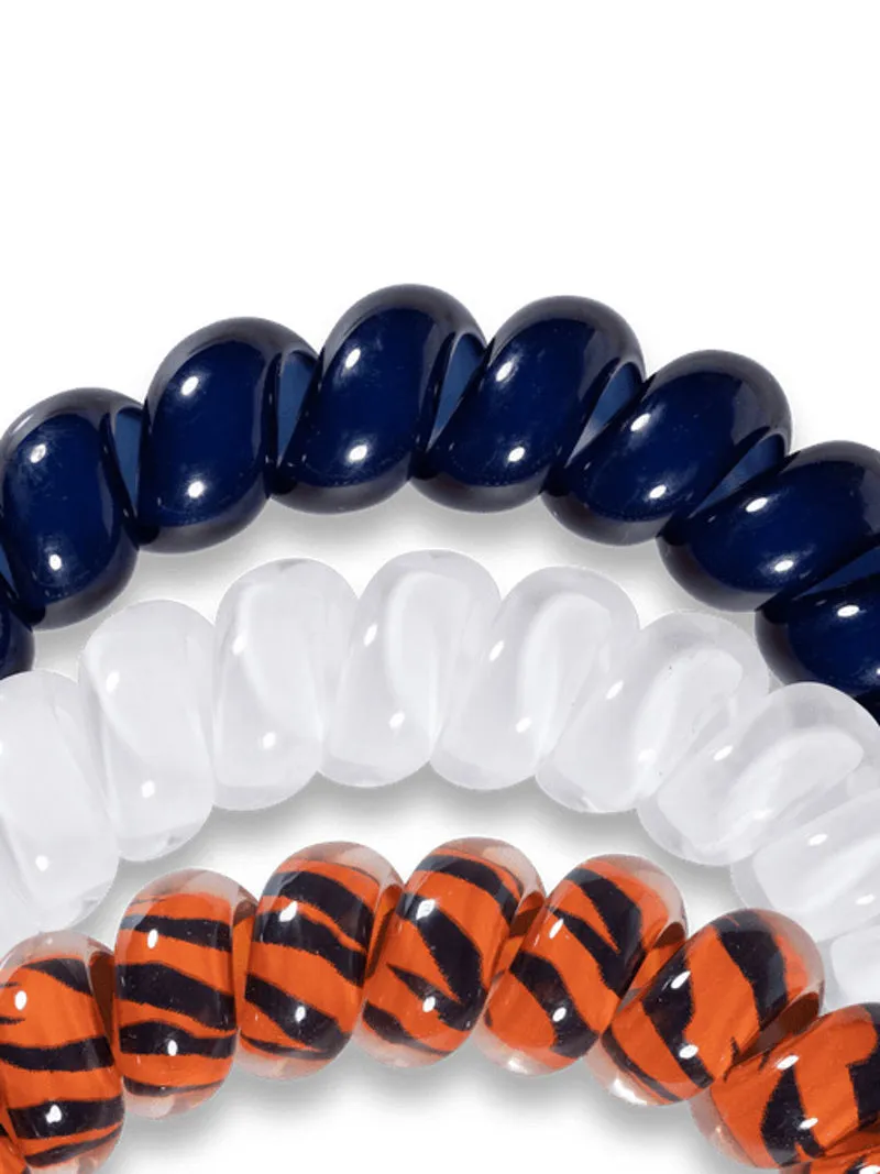 Teleties Spiral Hair Ties - Auburn