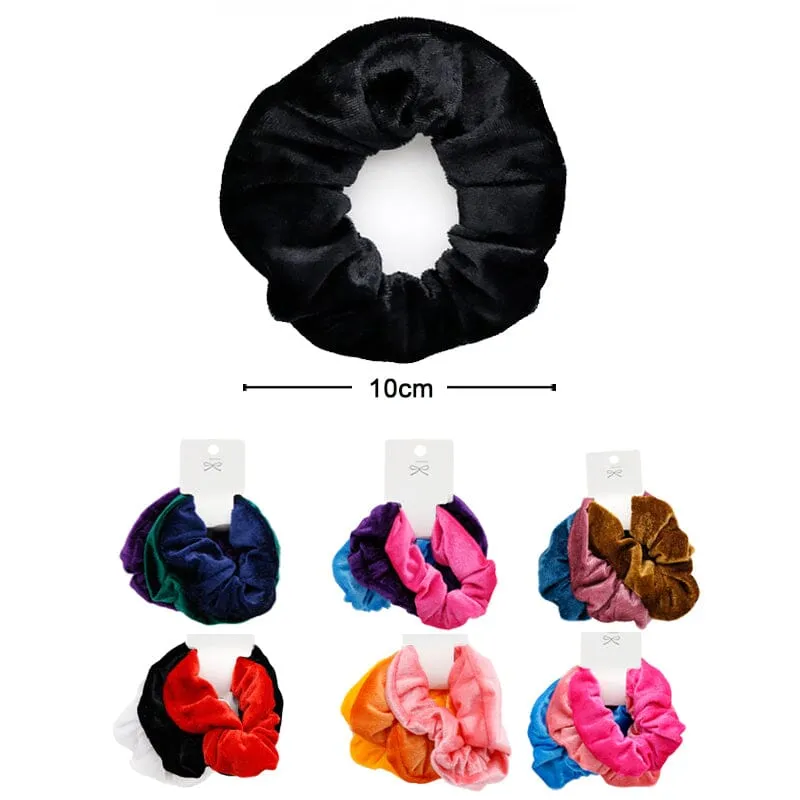 Velvet 3PC Hair Tie 291AS (12 units)