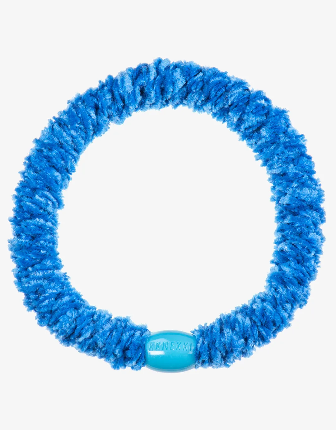 Velvet Hair Tie - Electric Blue