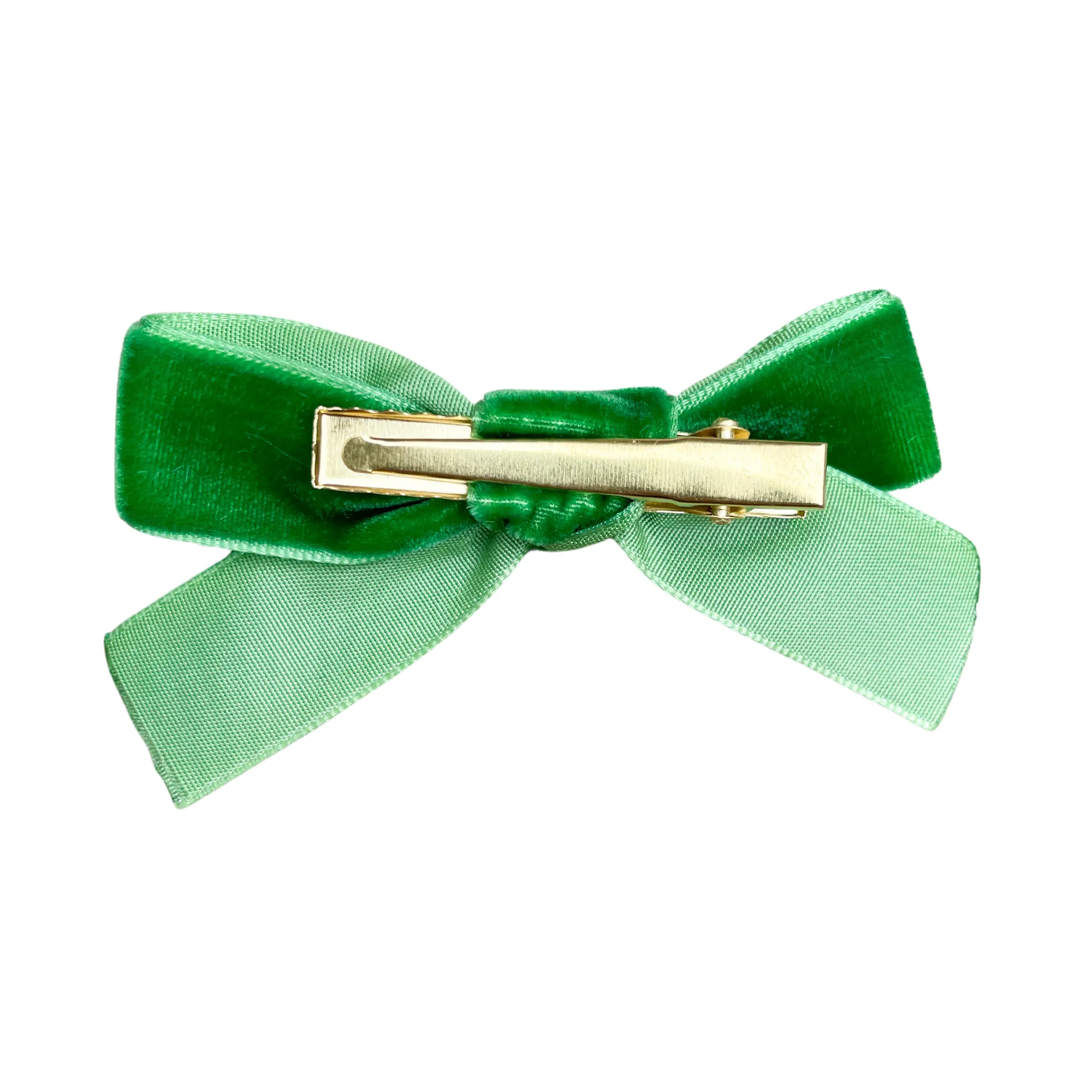 Vintage Velvet Mini Bow Hair Clips