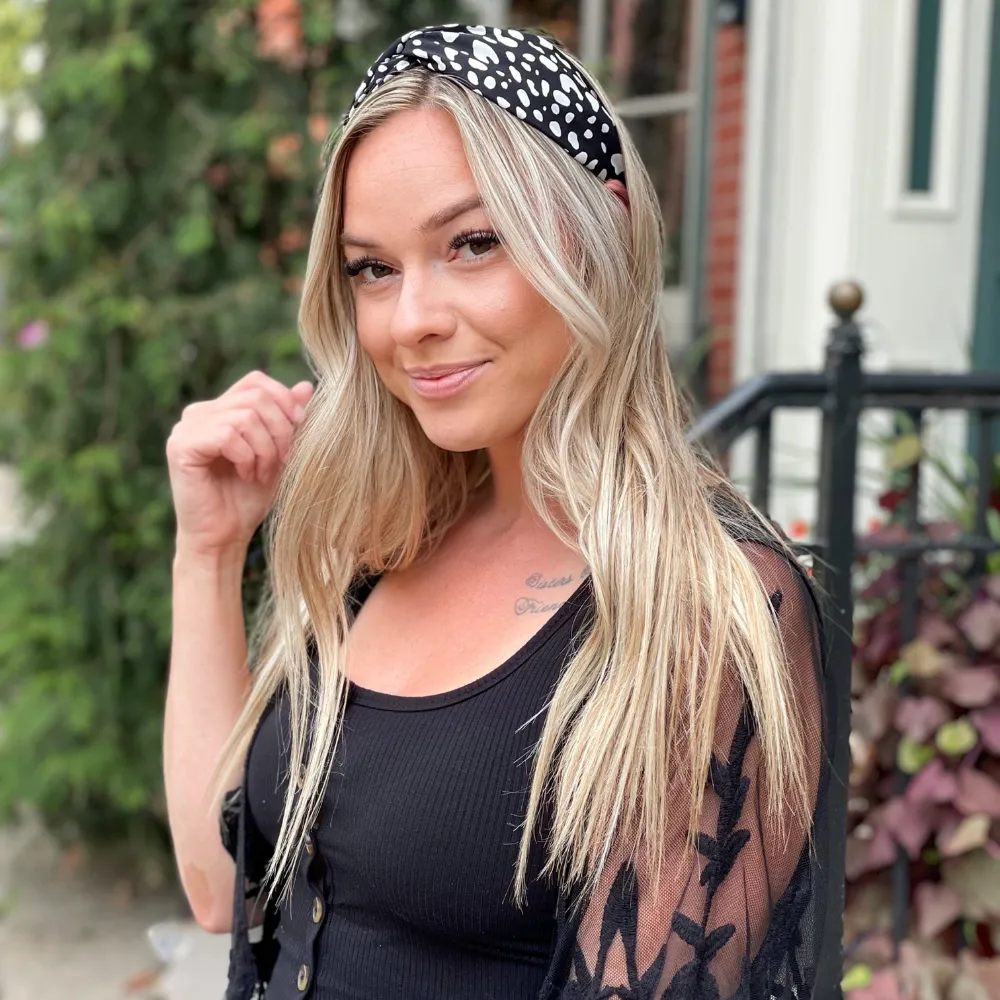 Wild Thing Headband in Black